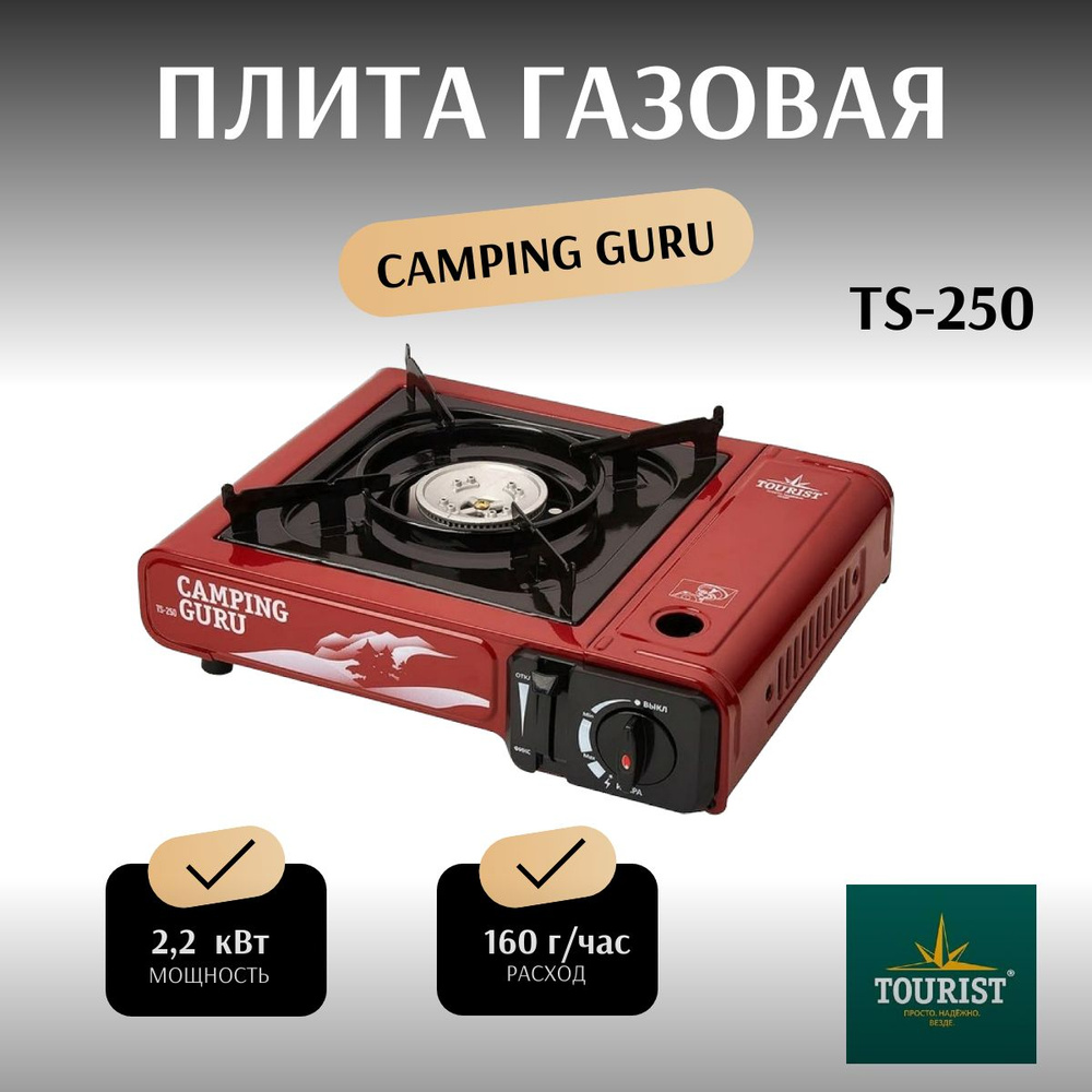 Газовая плита Camping Guru (TS-250) в кейсе #1