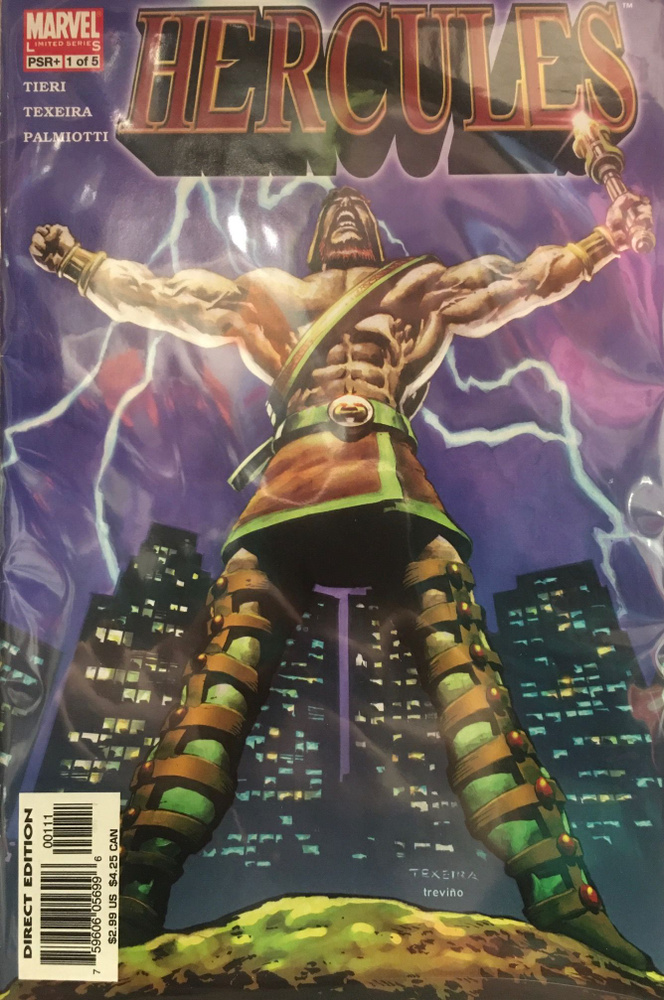 Комплект Hercules #1-5 Limited Series Marvel Comics. Официальный комикс на английском языке.  #1