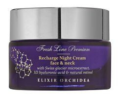 Ночной крем для лица Fresh Line Elixir Orchidea Recharge Night Cream Face and Neck #1