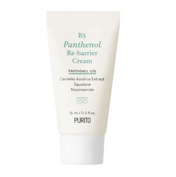 Барьерный восстанавливающий крем с пантенолом мини-версия Purito B5 Panthenol Re-barrier Cream  #1