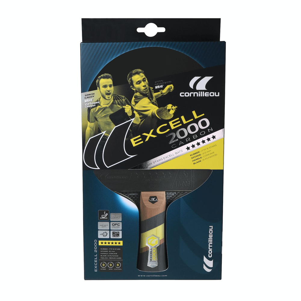 Ракетка для настольного тенниса Cornilleau EXCELL 2000 Carbon #1