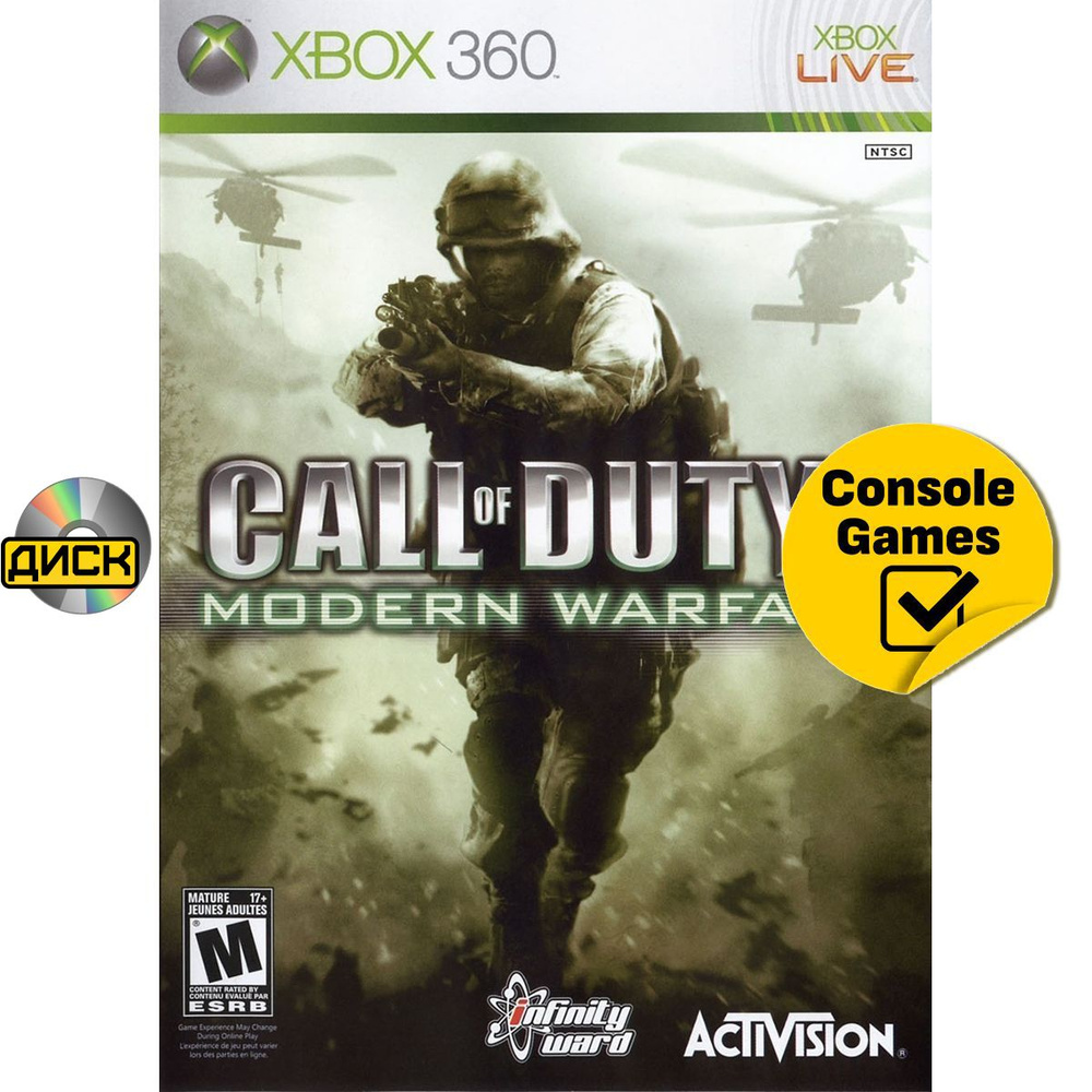 Игра Xbox 360/One Call Of Duty 4: Modern Warfare (английская версия) (Xbox Series, XBox 360, Английская #1