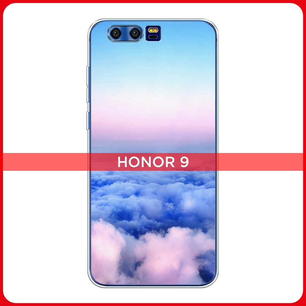 Силиконовый чехол на Honor 9 / Хонор 9 Облака #1