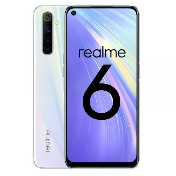 realme Смартфон 6 CN 6/128 ГБ, белый #1