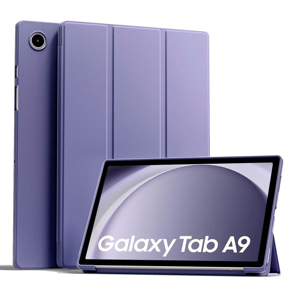 Чехол для планшета Samsung Galaxy Tab A9 (2023) 8.7 дюйма (SM-X110/X115), из мягкого силикона, трансформируется #1