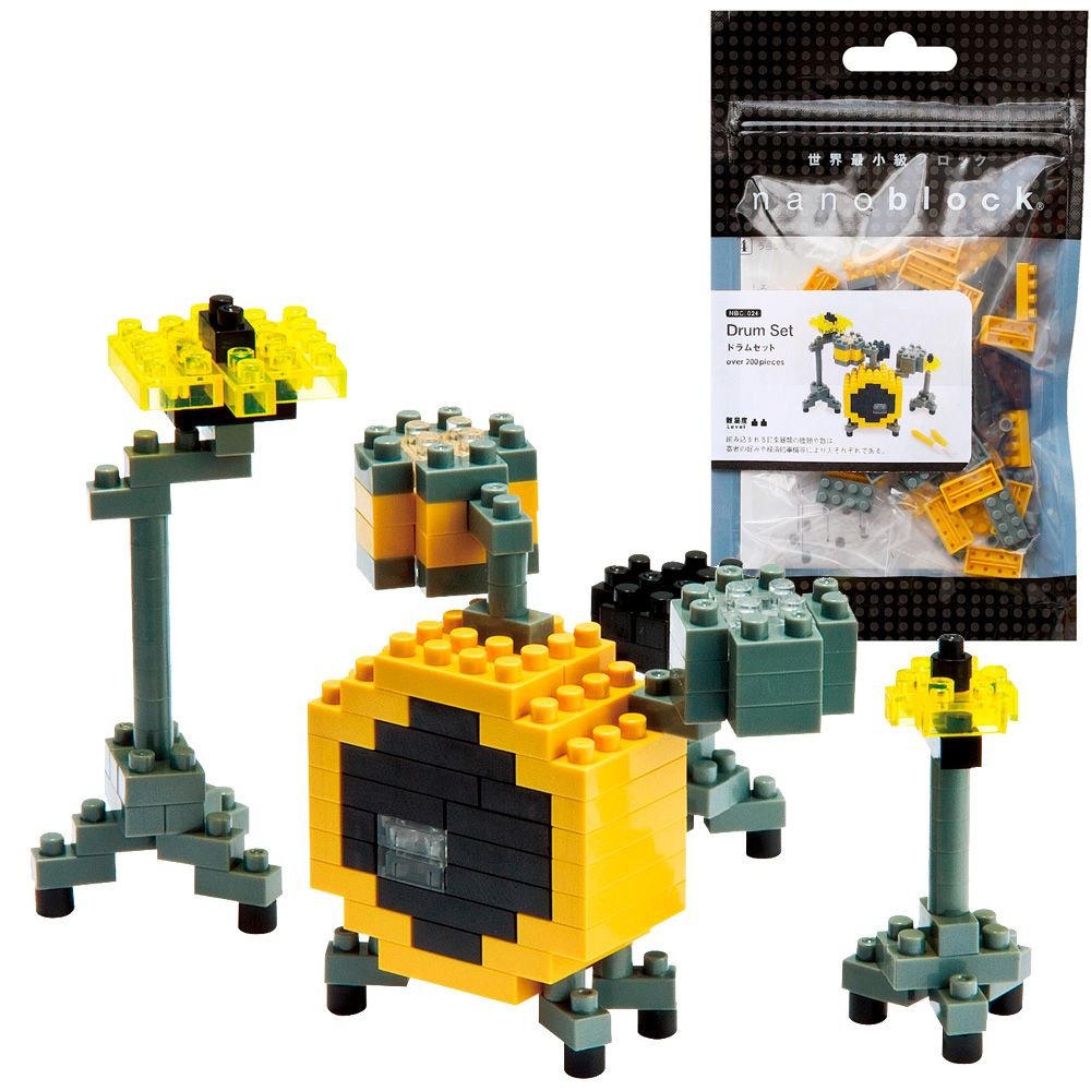 Конструктор Nanoblock Барабаны, 170 деталей #1