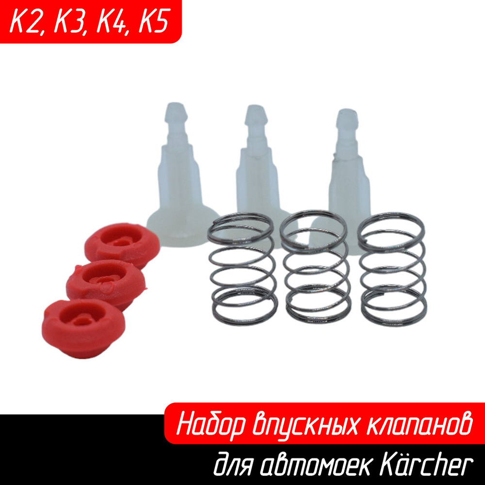 Набор впускных клапанов для автомоек Karcher (Керхер) К2, К3, К4, К5  #1