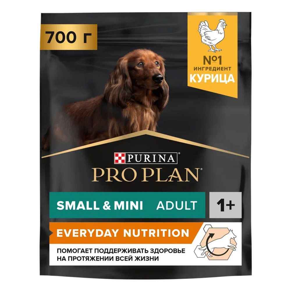 Сухой корм Purina Pro Plan Small & Mini EVERYDAY NUTRITION для взрослых мелких и карликовых собак - Курица, #1