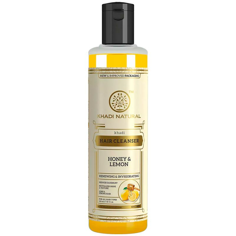 Шампунь Мёд и Лимон Кхади (Honey and Lemon shampoo Khadi), 210 мл #1