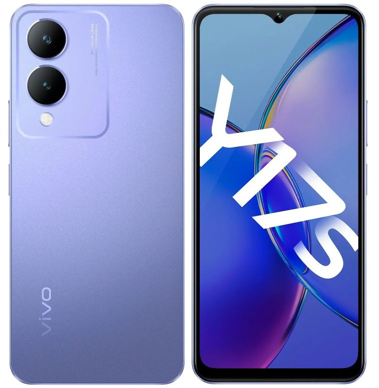 Vivo Смартфон Y17s Y17S 4/128 ГБ, фиолетовый #1