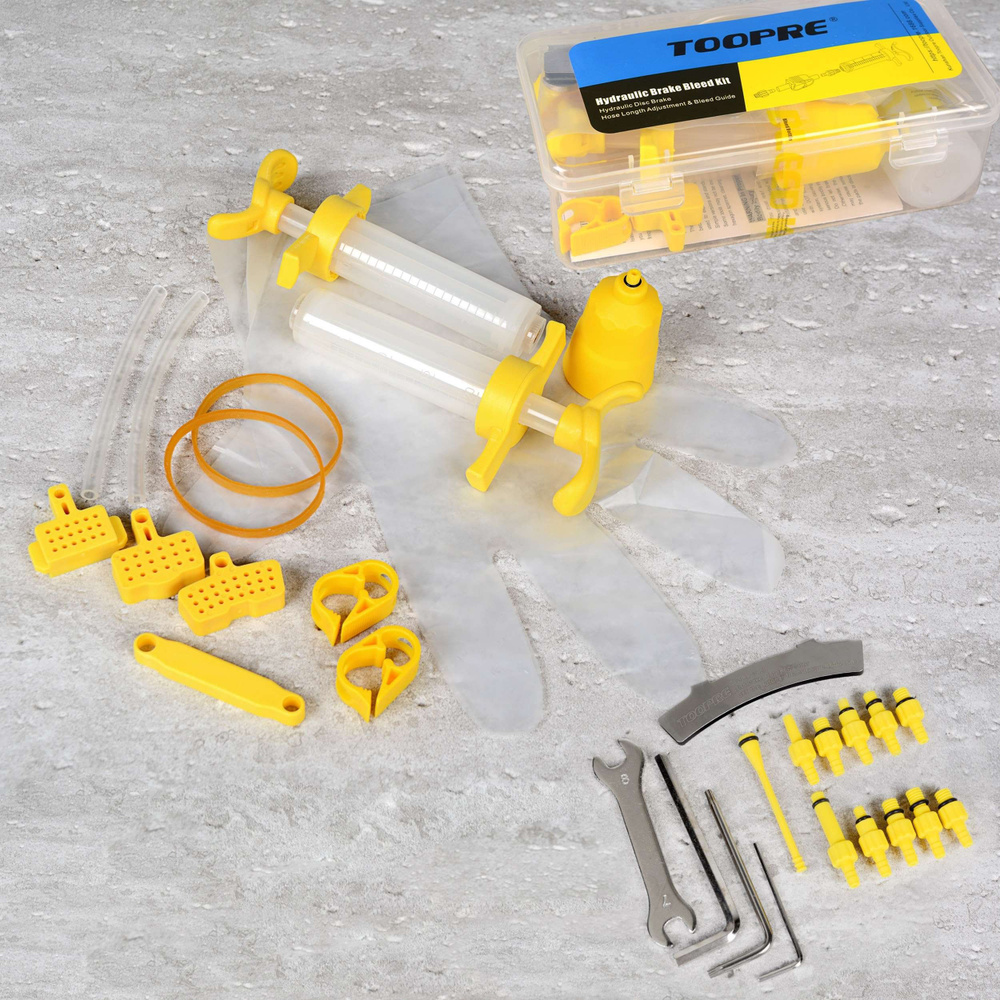 Комплект для прокачки гидравлических тормозов TOOPRE NYLON M ...