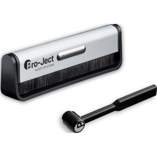 Набор для ухода из 2 карбоновых щеток Pro-Ject Cleaning Set Basic: Brush it для пластинок + Clean it #1