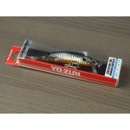 воблер для рыбалки Yo-Zuri Crystal 3D Minnow Jointed 10см 15гр F1096 GHGT #1