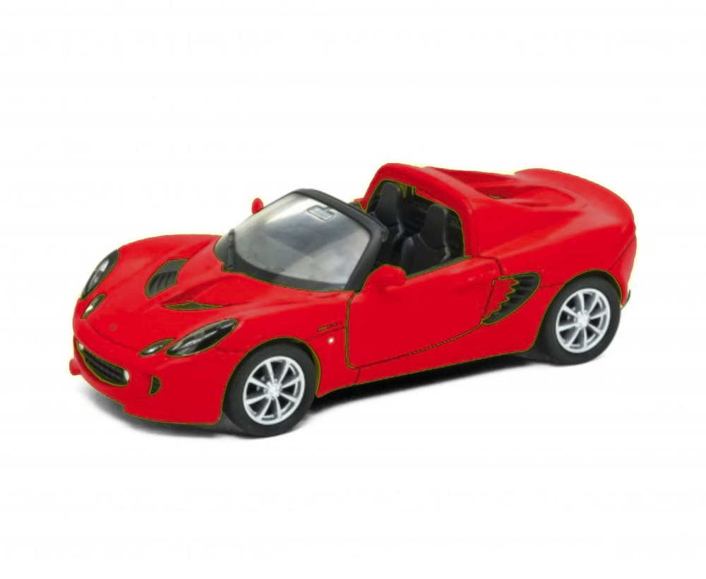 Машинка WELLY 1:38 Lotus Elise 111S 2003 Красный пруж. мех. #1
