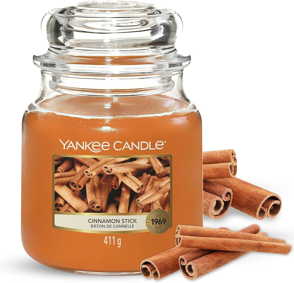 Yankee Candle Свеча ароматическая "Коричная палочка / Cinnamon Stick", 12.7 см х 10.7 см, 1 шт  #1