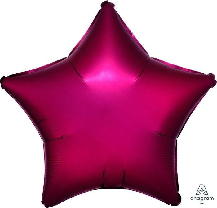 Воздушный шар, Весёлая затея, Звезда Pomegranate сатин США #1