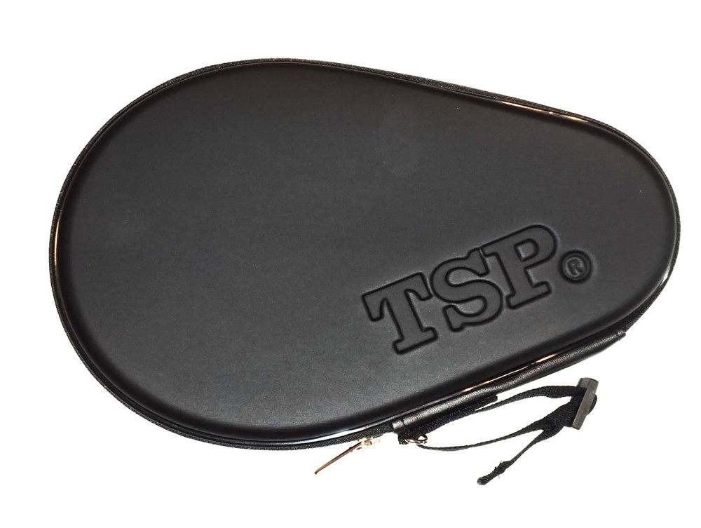 Чехол "TSP" COFR чёрный (треугольник) на ракетку для настольного тенниса  #1