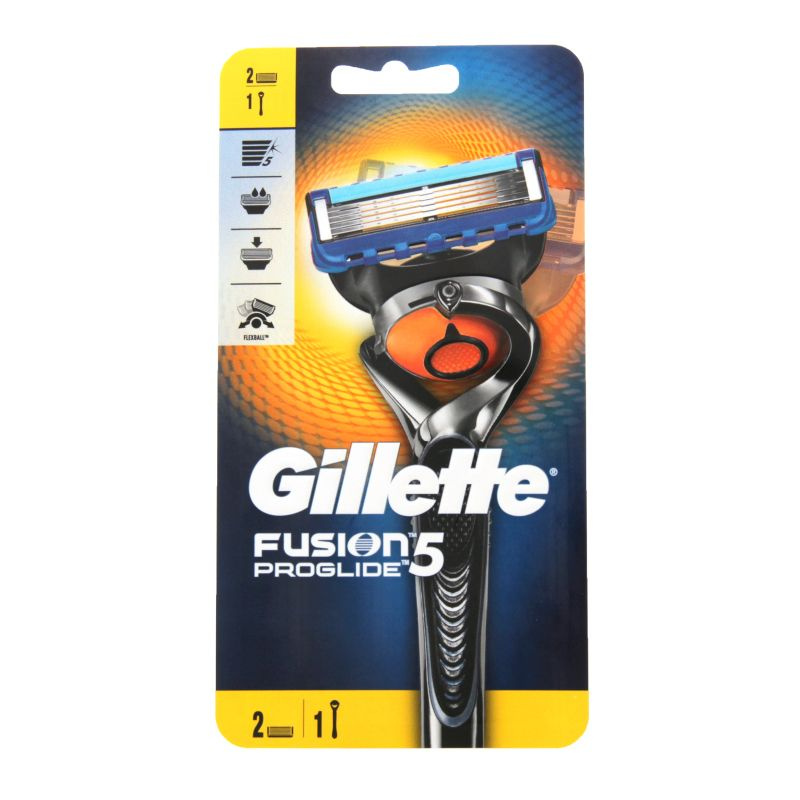 Gillette Бритва мужская Fusion ProGlide Flexball, с 2 сменными кассетами  #1