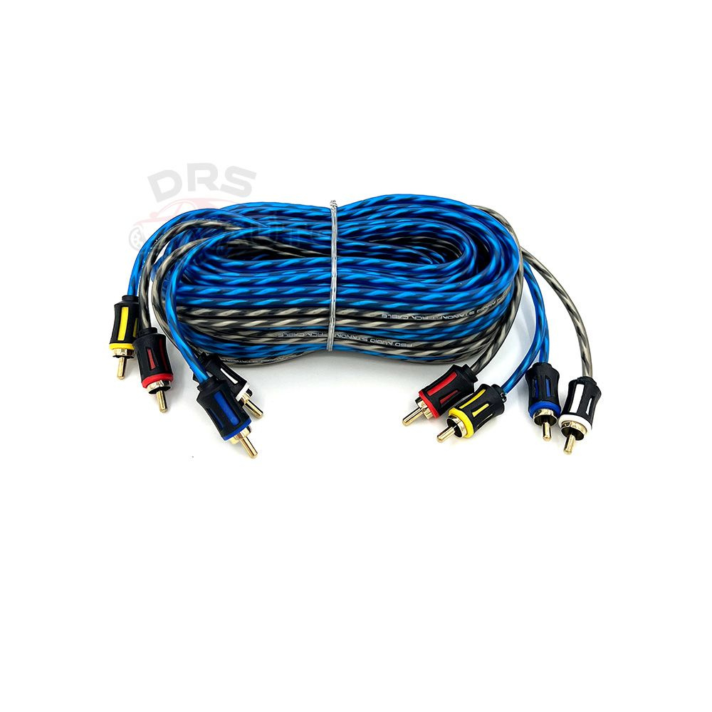 RCA кабель FSD audio Standart SRCA-5.4, 4-х канальный 5 метров #1