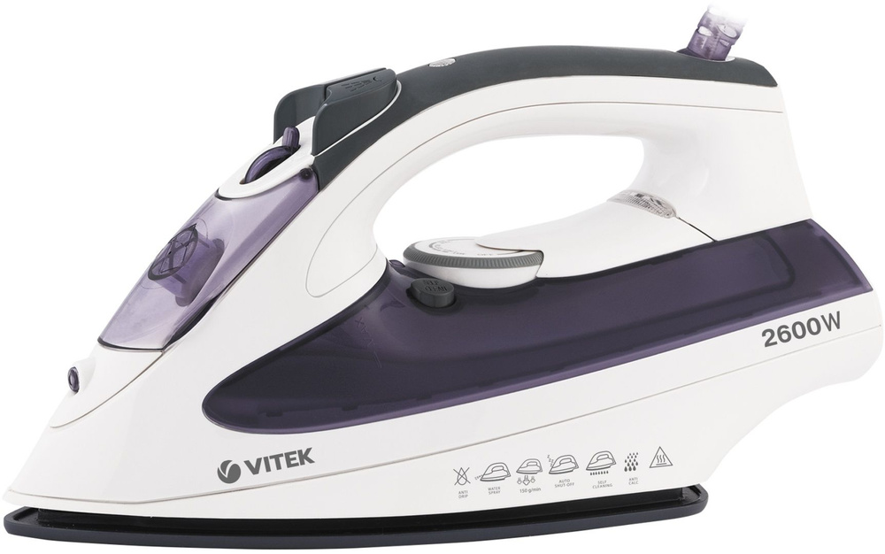 Утюг Vitek VT-8356 фиолетовый #1