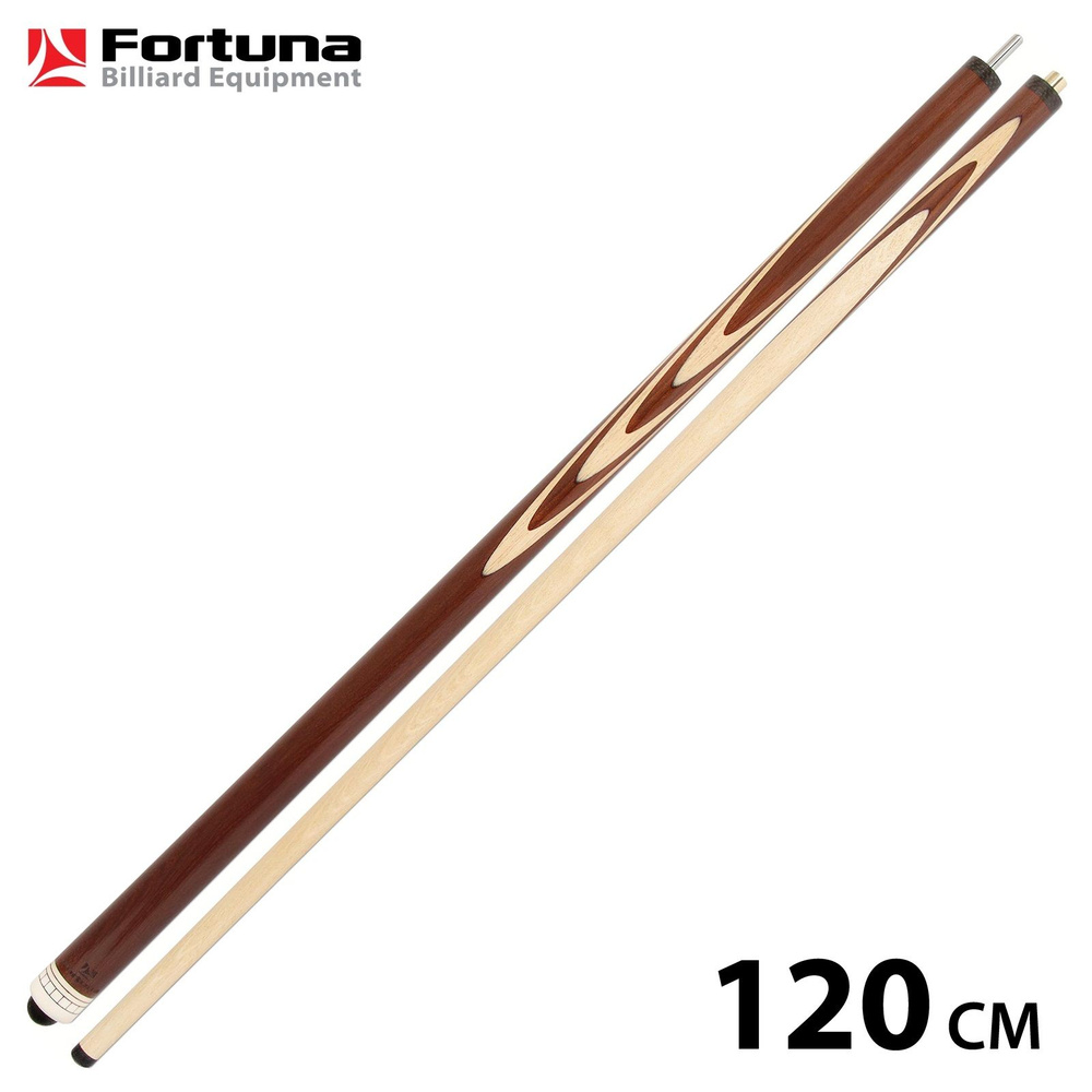 Кий для русского бильярда укороченный 120 см Fortuna Классика 12354, 7 ...