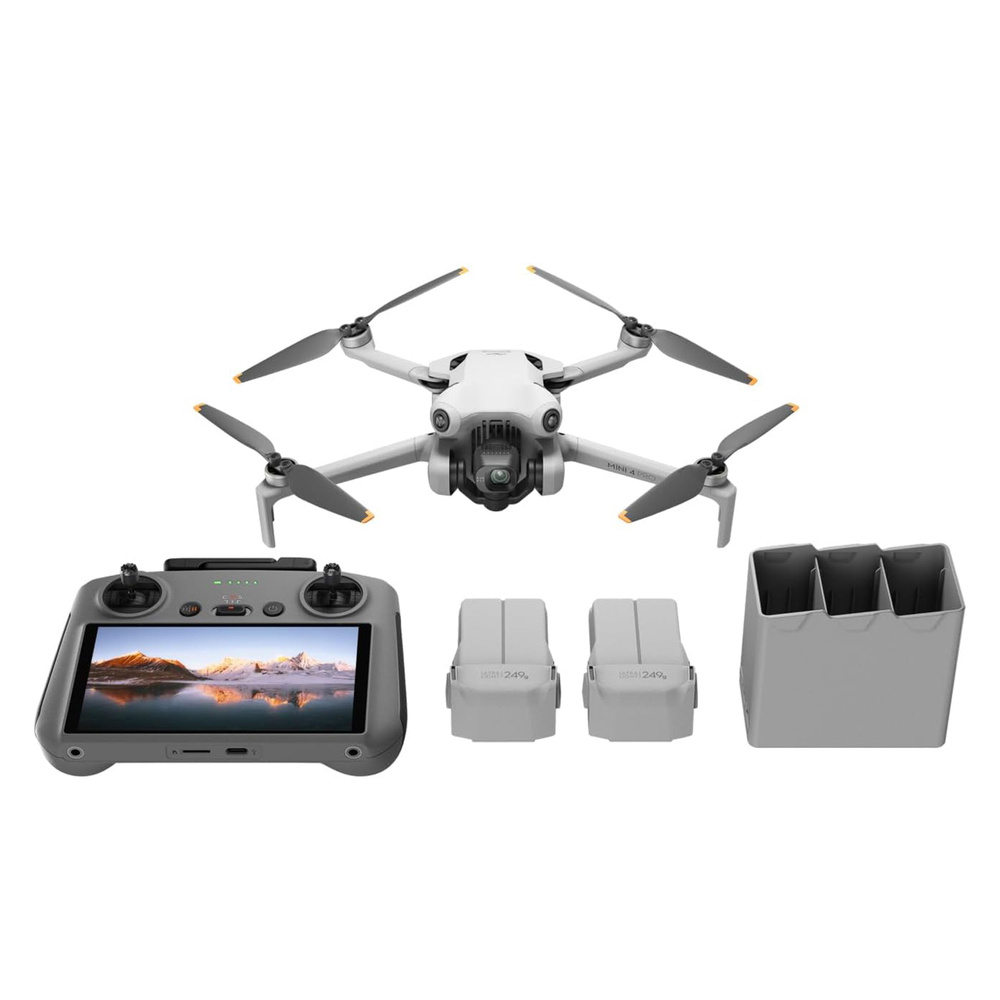 Квадрокоптер DJI Mini 4 Pro Fly More Combo Plus (DJI RC 2) #1