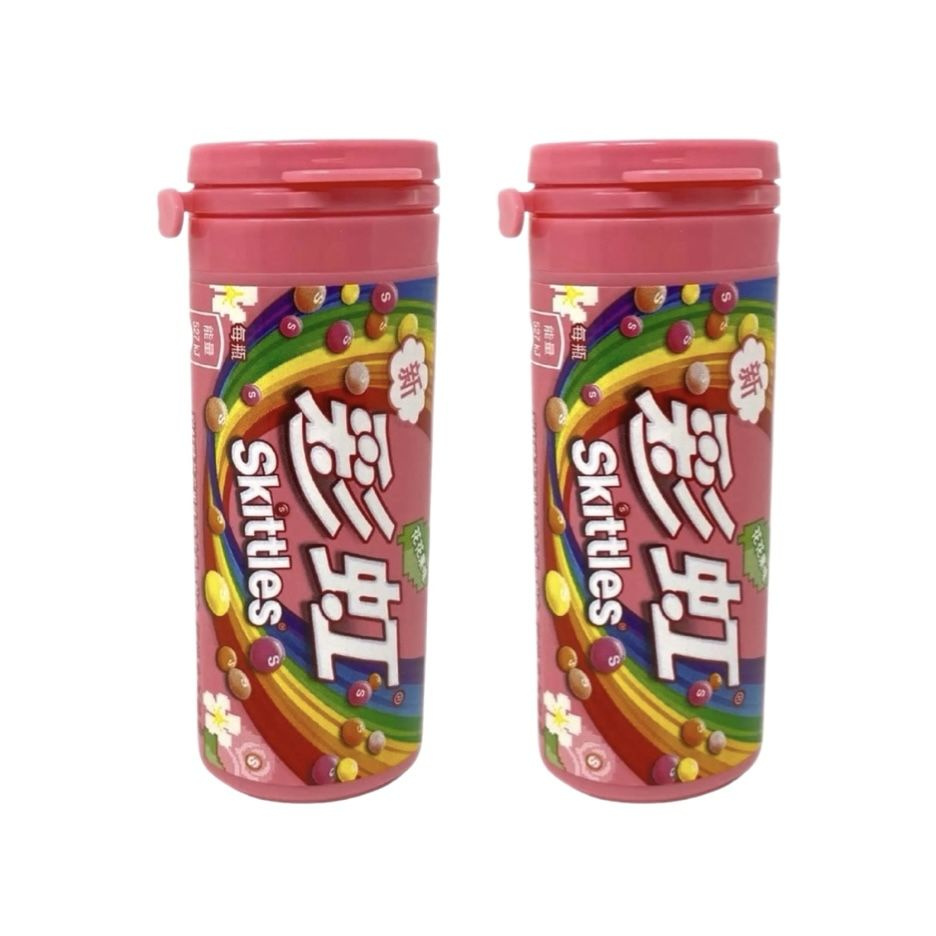 Жевательные конфеты Skittles Flower & Fruit, 30 г х 2 шт #1