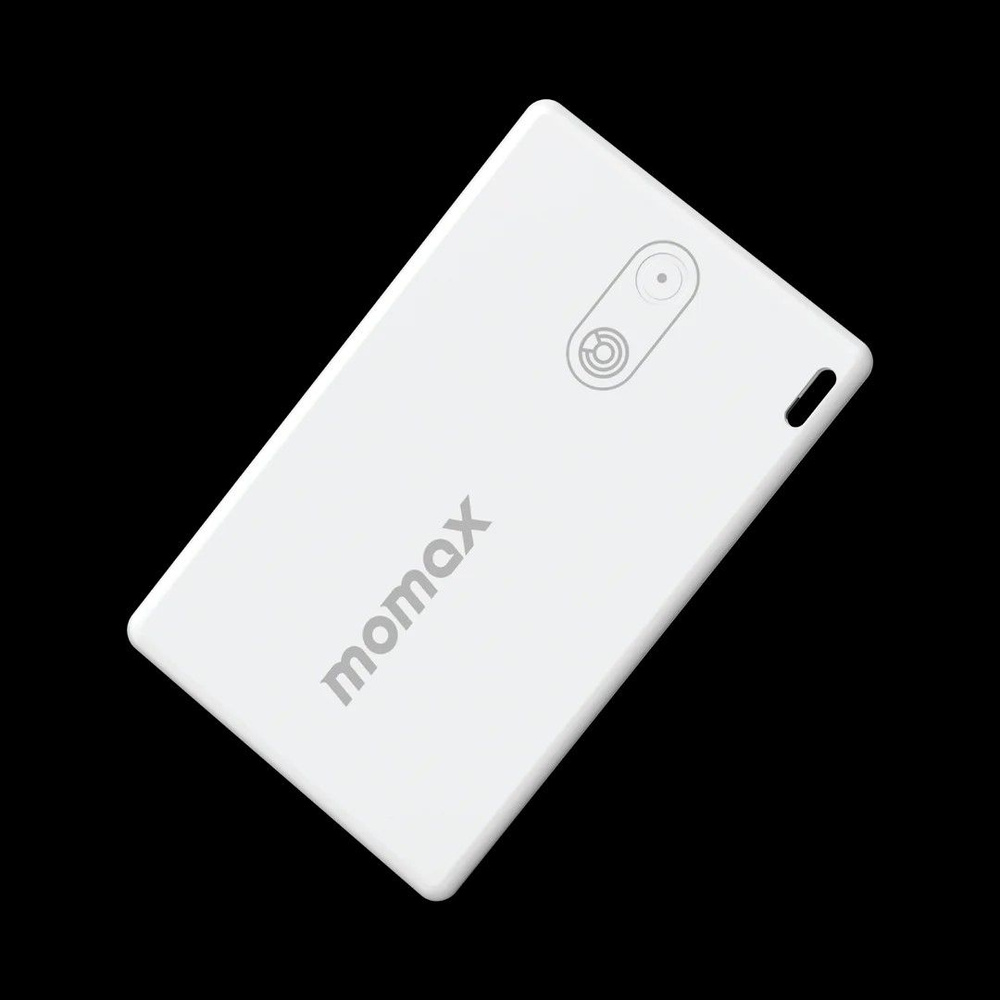 Беспроводной локатор Momax Pincard Find My Ultra Slim Tracker (BR6) - White #1