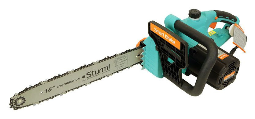 Электрическая цепная пила Sturm! CC2416PSL 2400Вт дл.шины:16" (40cm ...