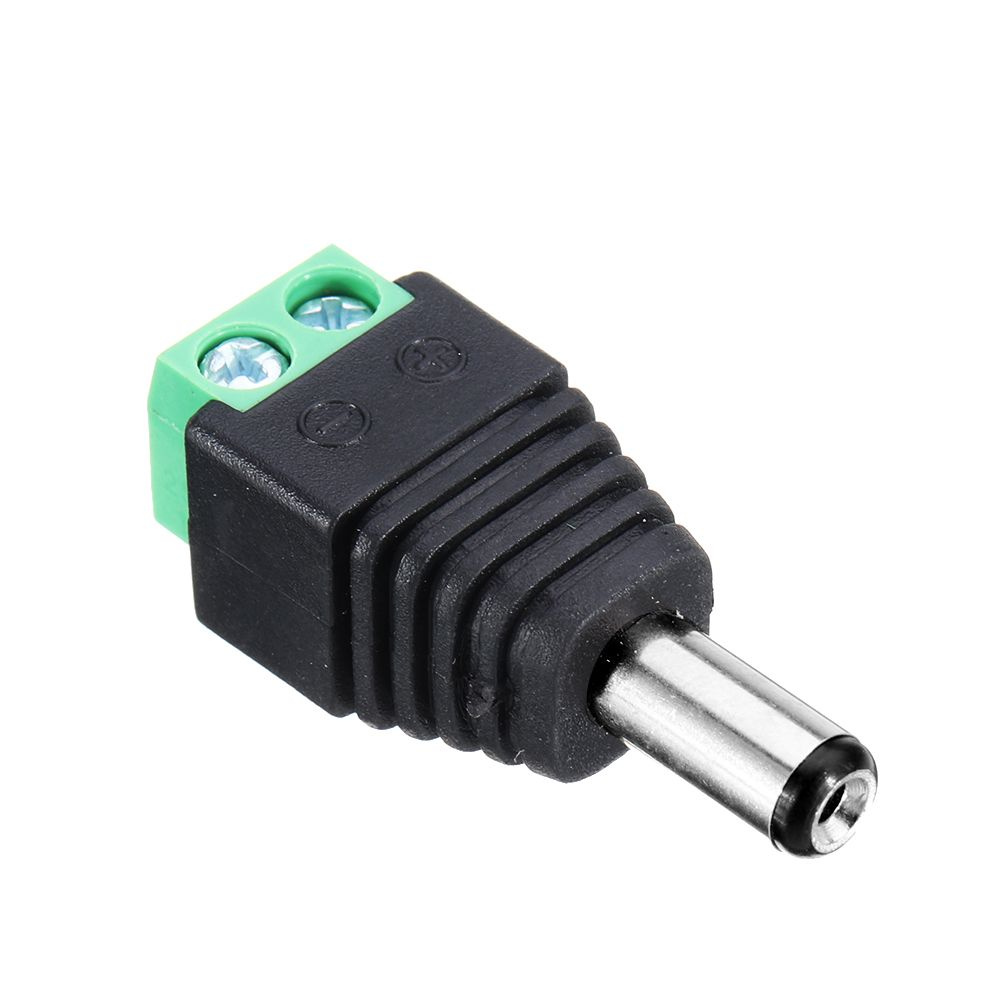 Разъём питания (10 штук в упаковке) DC папа, гнездо 2.1*5.5 с клеммной ...