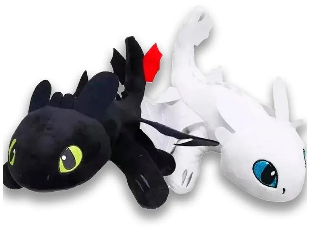 Мягкая игрушка Дневная Фурия и Ночная Фурия - Как приручить Дракона 25 ...