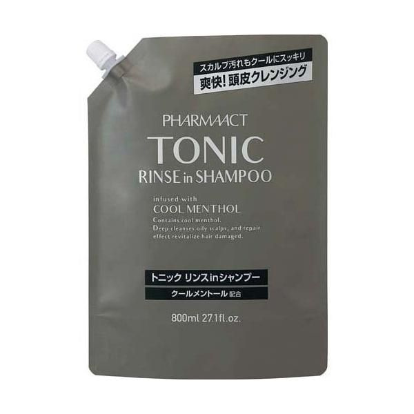 KUMANO COSMETICS Шампунь для волос с ментолом Pharmaact Cool Tonic Rinse in Shampoo Refill (запаска), #1