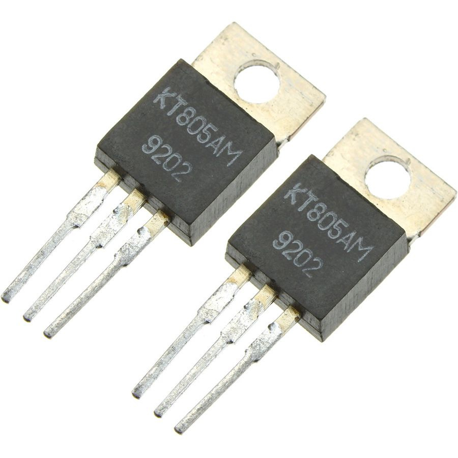 Транзистор КТ805АМ 2 штуки - купить с доставкой по выгодным ценам в ...
