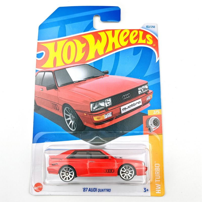 Машинка коллекционная Mattel Hot Wheels 2024 C4982 87 AUDI QUATTRO #1