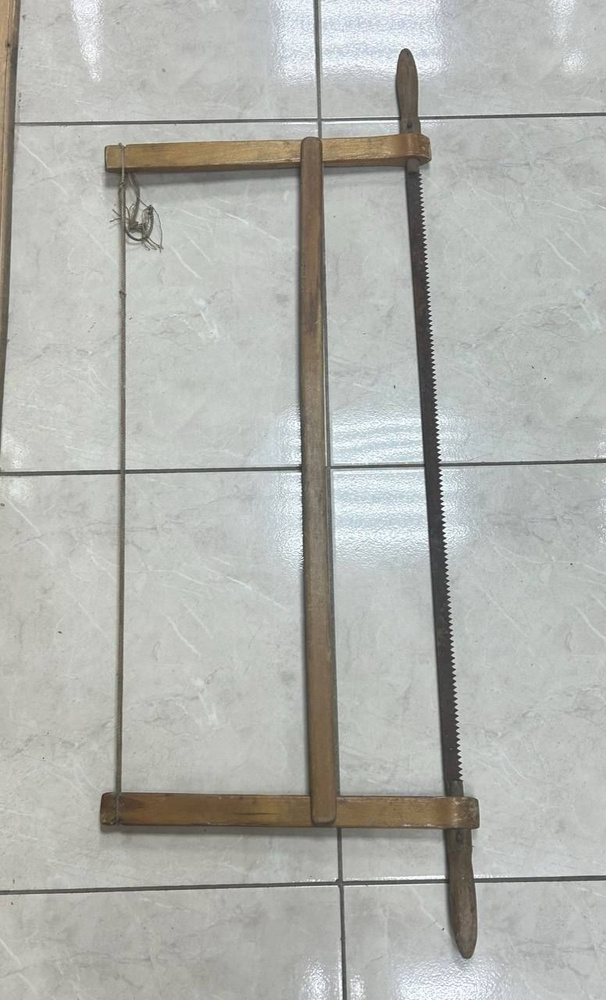 Винтажный инструмент для рукоделия - Пила деревянная, лучковая! Редкость!  #1
