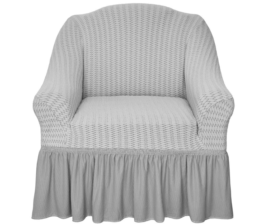 Чехол с юбки Жаккард. На Мебель для Креслом #1