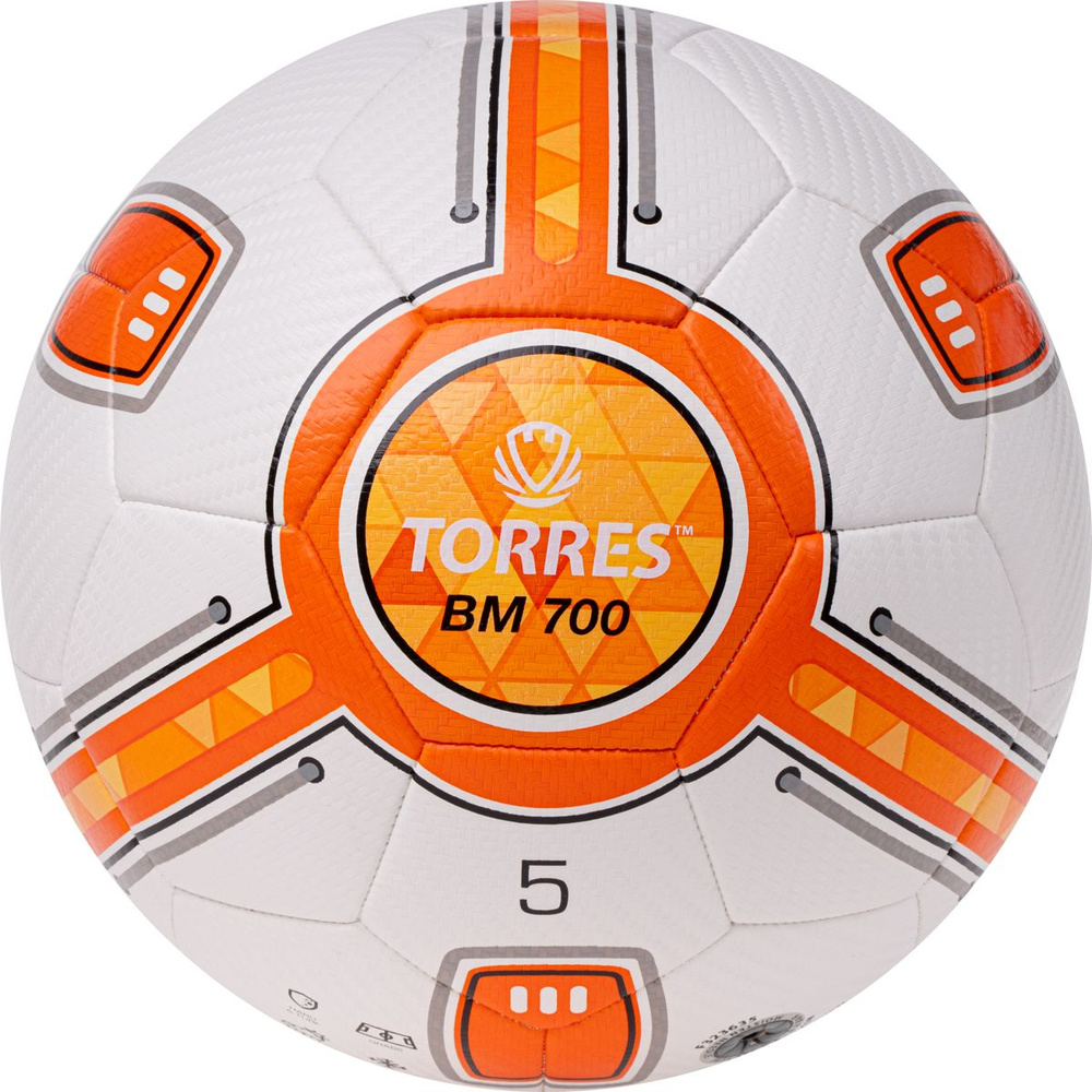 TORRES Футбольный мяч, 5 размер, белый #1