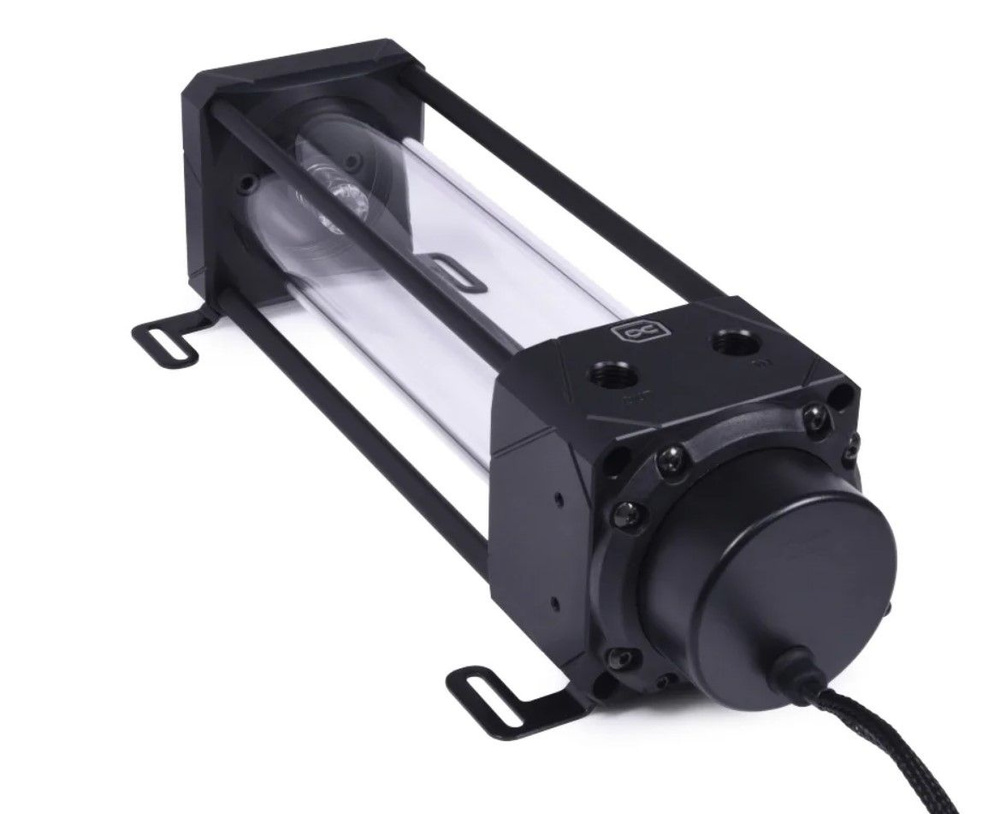 Резервуар с помпой Alphacool Eisbecher Aurora D5 Ацеталь/Стекло - 250 ...