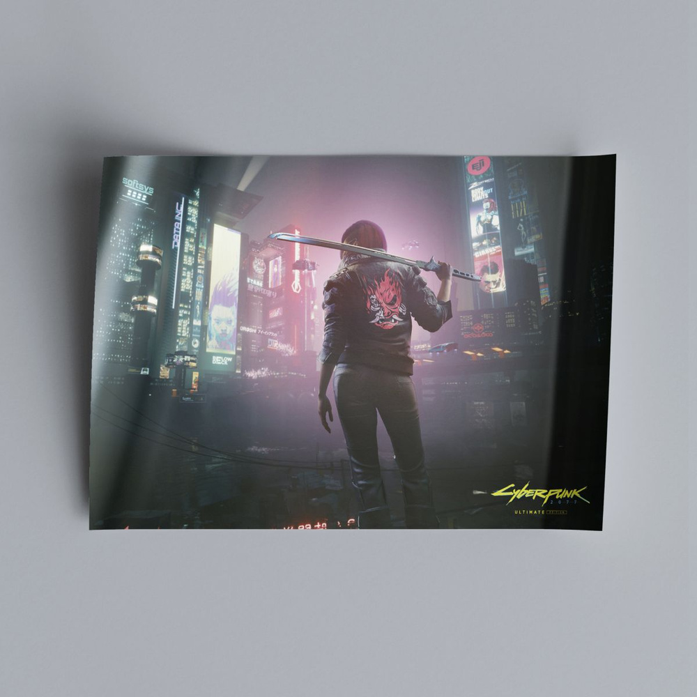 Постер Cyberpunk 2077 #13, 60x80 см #1