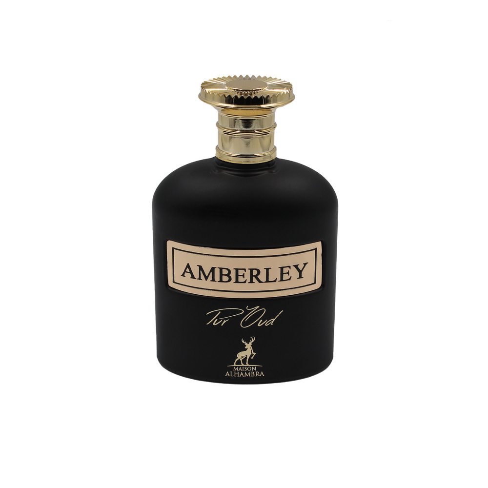 Арабские духи Alhambra Amberley Pur Oud 100 мл. Альхамбра Амберли Пур Уд парфюм унисекс, восточно-древесный #1