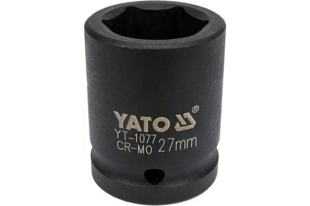 Головка торцевая ударная 6-гранная 27 мм, 3/4"DR YATO YT-1077 #1