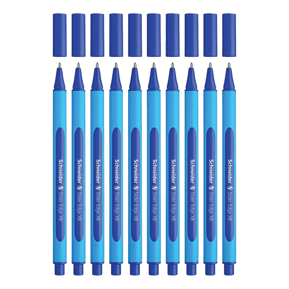 Schneider Ручка Шариковая, толщина линии: 1.4 мм, цвет: Синий, 10 шт.  #1