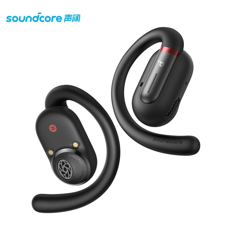 soundcore Наушники беспроводные с микрофоном, Bluetooth, черный #1