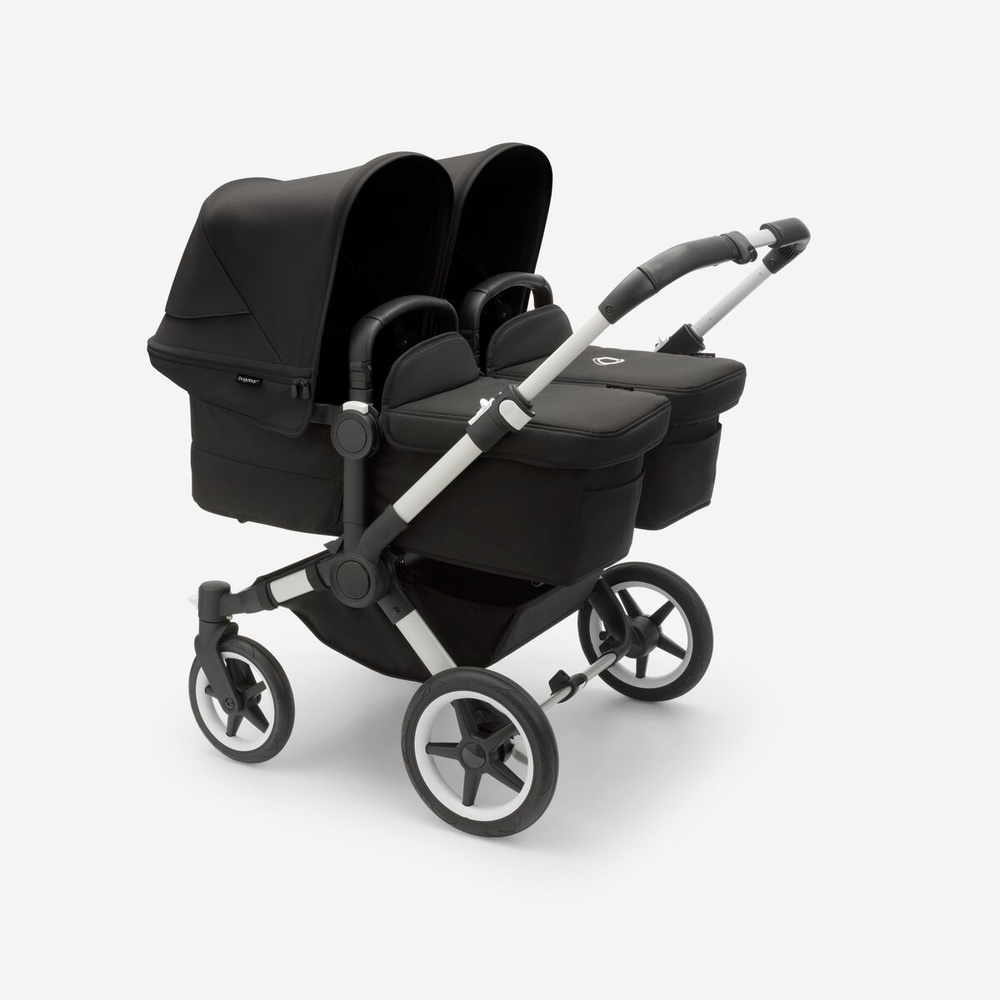 Коляска для двойни Bugaboo Donkey 5 Twin aluminium chassis/Midnight black/midnight black  #1