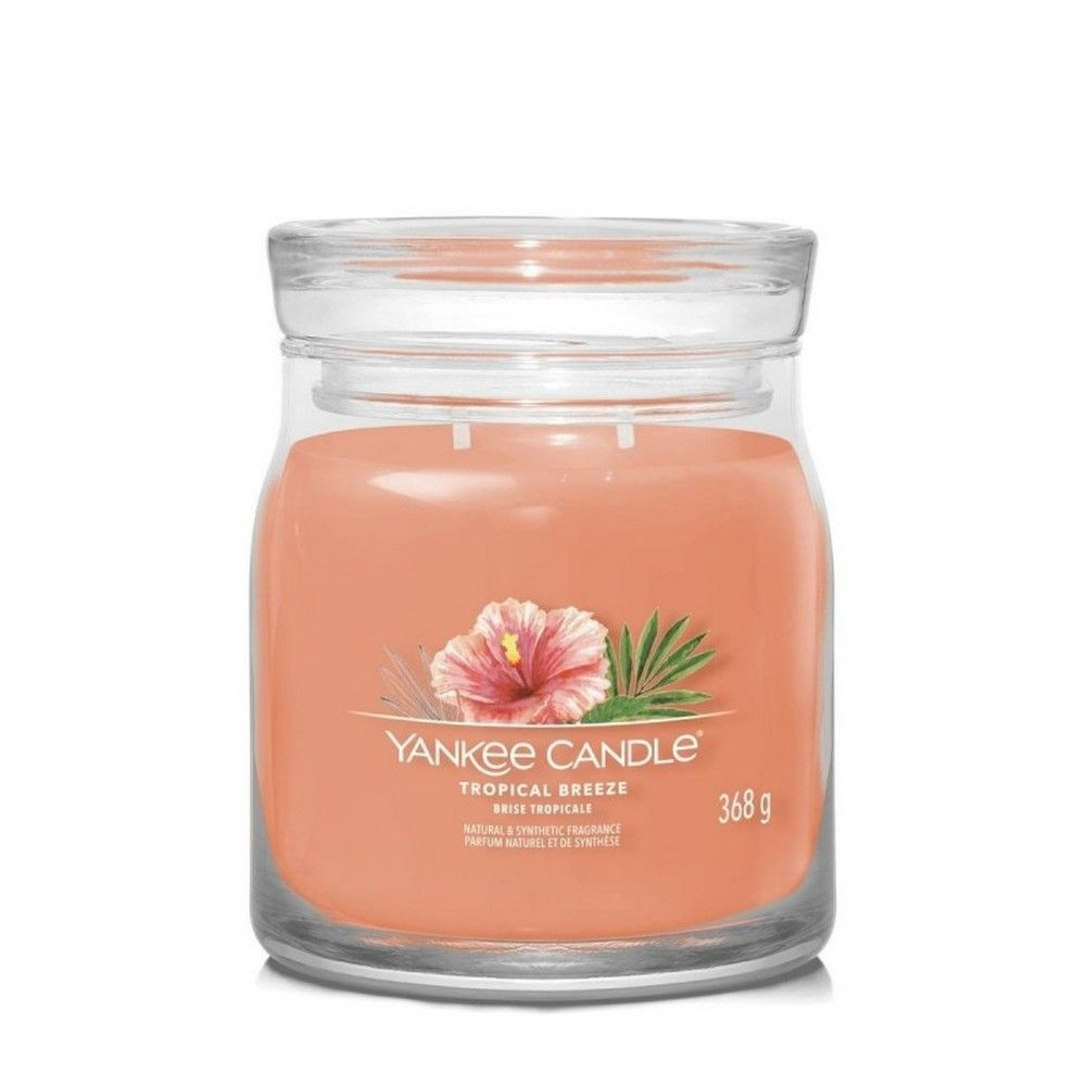 Yankee Candle Свеча ароматическая "Тропический бриз", 11 см х 9 см, 1 шт  #1