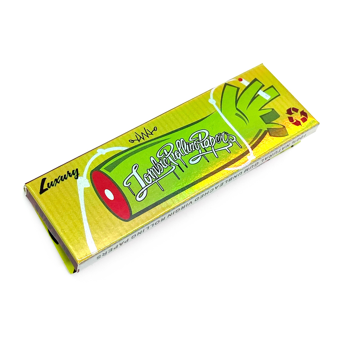 Бумага для самокруток Zombie Rolling Papers LUXURY Unbleached