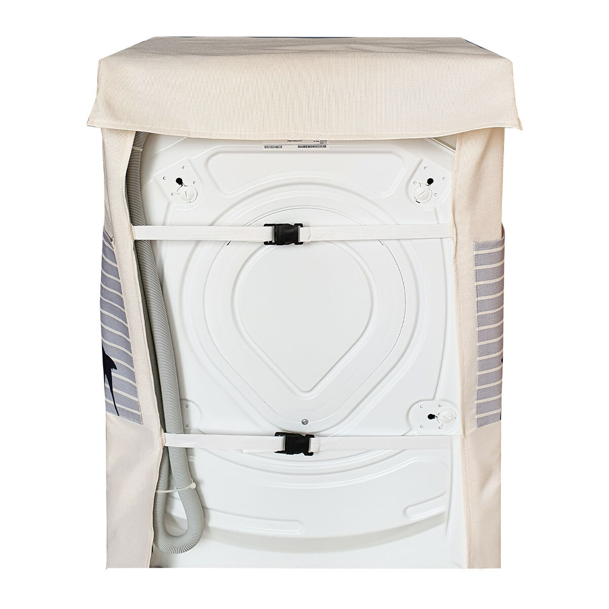 В чехлах SaveHome максимально удобно организован доступ к загрузке белья и органам управления стиральной машинки.