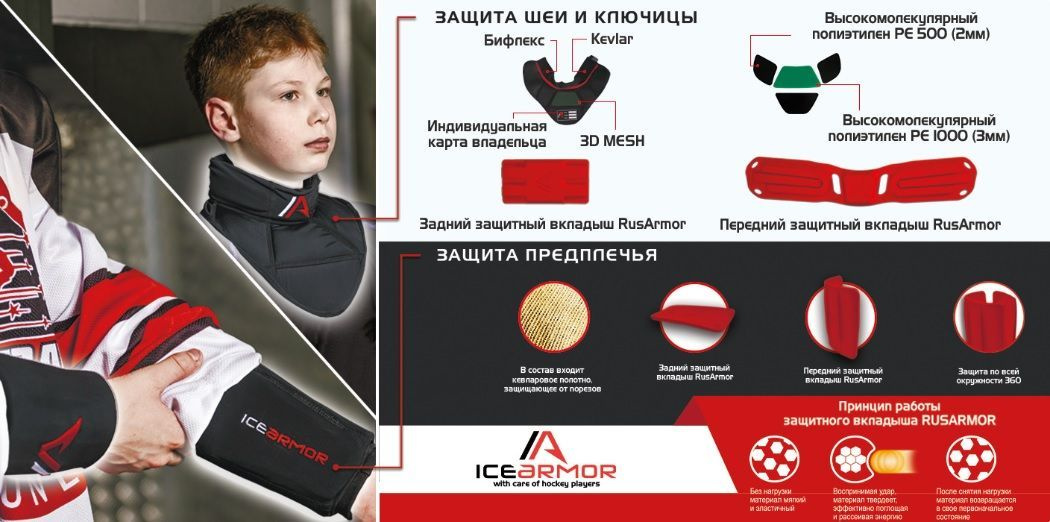 Защита шеи ICE ARMOR