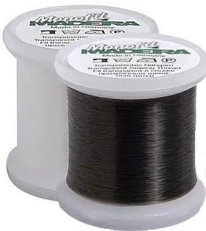 Нитки для потайного шва Madeira Monofil №40, арт. 9762 белый, 500 м #1