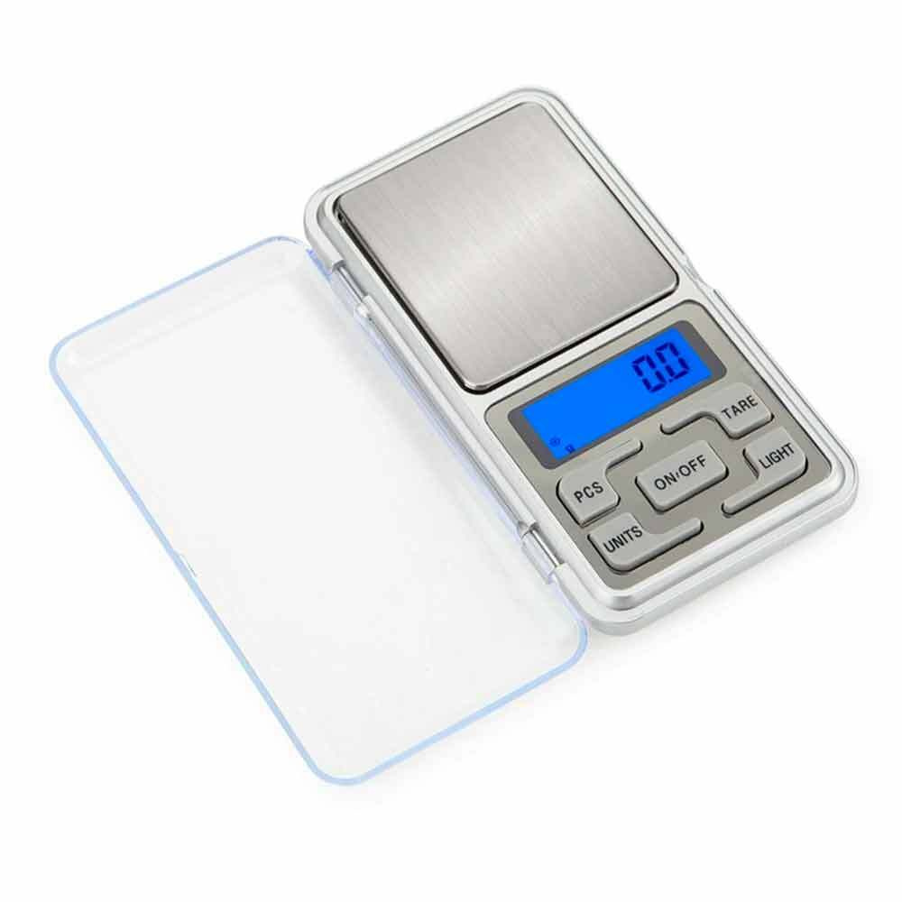Электронные кухонные весы Pocket Scale MH-500, серебристый #1
